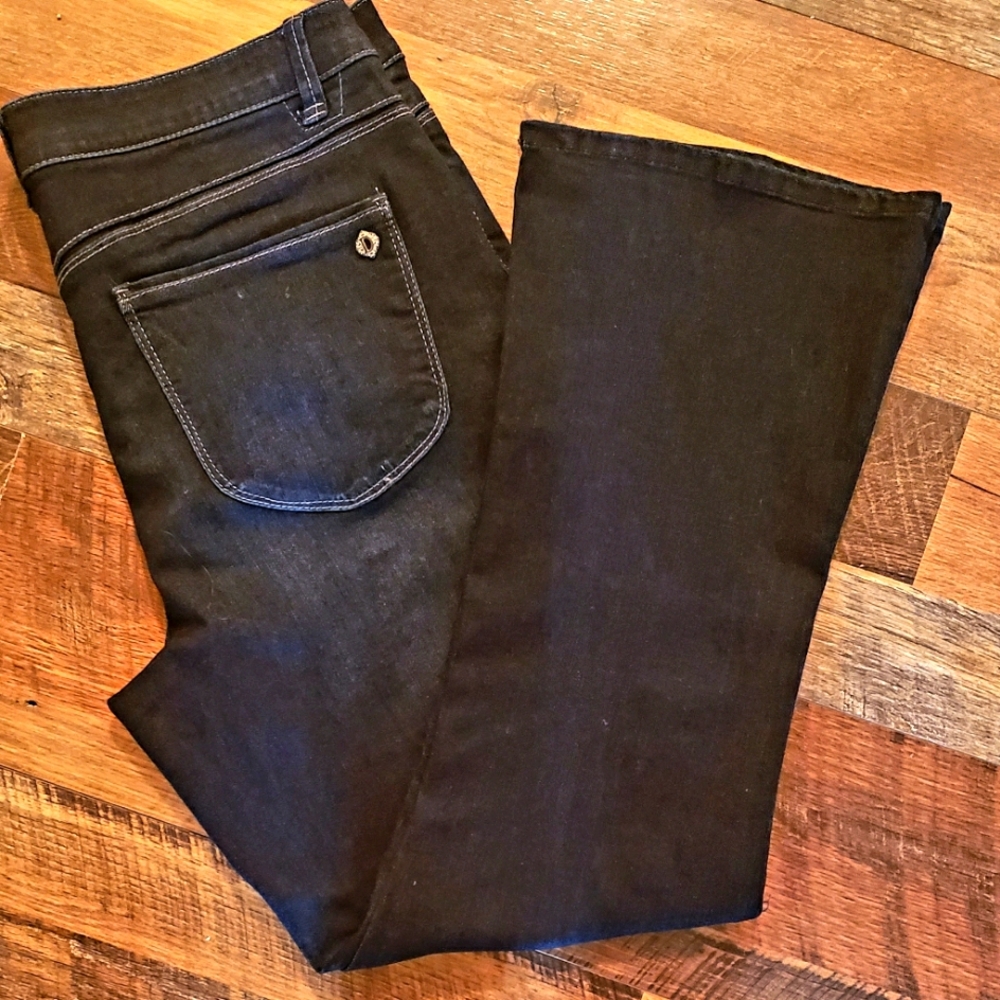 Democracy dark wash flare leg size 14P